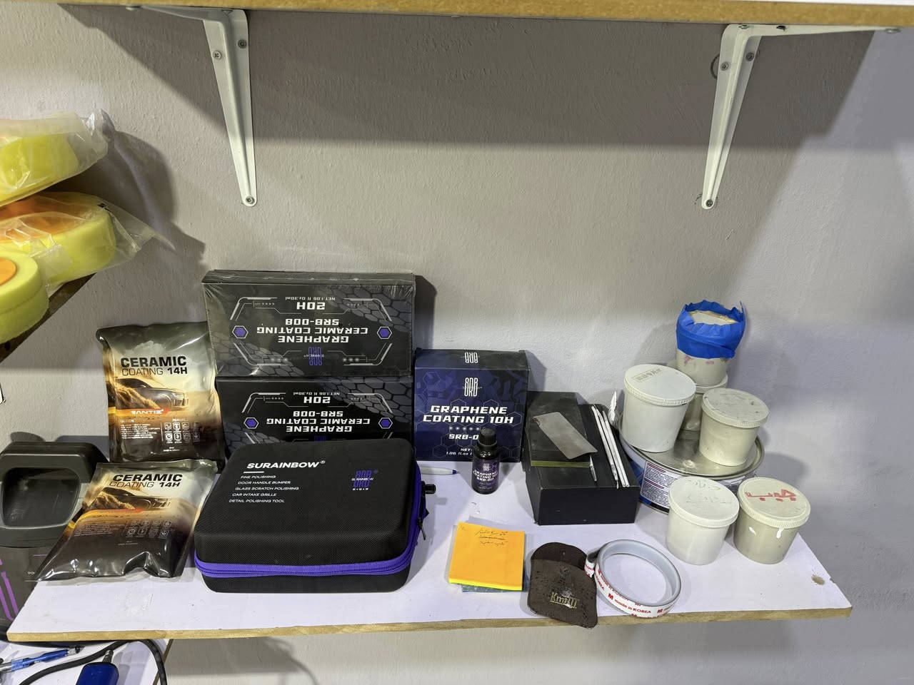 مركز عناية بالسيارات متكامل للبيع غراض بعدها جديده بسعر مناسب سبب البيع عدم التفرغ 
للتواصل 
***********
