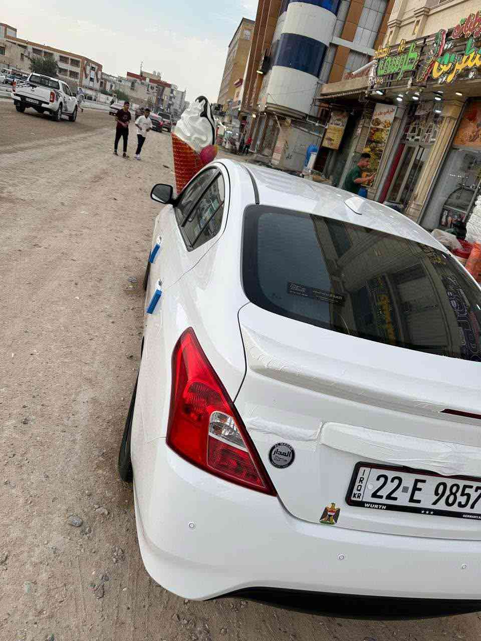 السلام عليكم 
نيسان صني 2024 بليته زركه هندي
كفاله عامه عده بارد ڪلش زغير بل باب 
رقم اربيل 
محرك كير كفاله 
ماشيه 60 الف 
العنوان البصره الزبير 
السعر 126 وبيها مجال ڪلش بصيط 
الرقم *********** الزبير, البصرة
