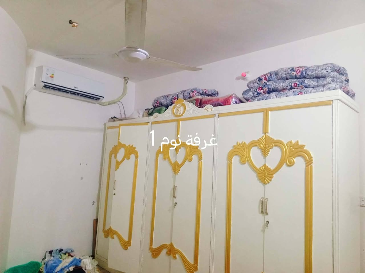 بيت 50 طابقين مرتب جدا ومسلح بالحر شارع المجمع الذهبي  بيع او مراوس البيت مسلح سيراميك للسقف وسقوف جيبس بورد الطابق الأول طابوك والثاني فرمستون بي طارمه 2 م  واستقبال وصاله ومطبخ ومجمع صحيات والطابق الثاني غرفتين وصاله وحمام والثالث سطح اكبر للتفاصيل أكثر الاتصال على الرقم *********** متواجد واتساب
السعر 68 قفل
