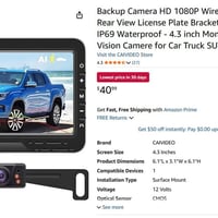 كامرة رجوع • شاشة 4.3 إنچ • ذكاء اصطناعي