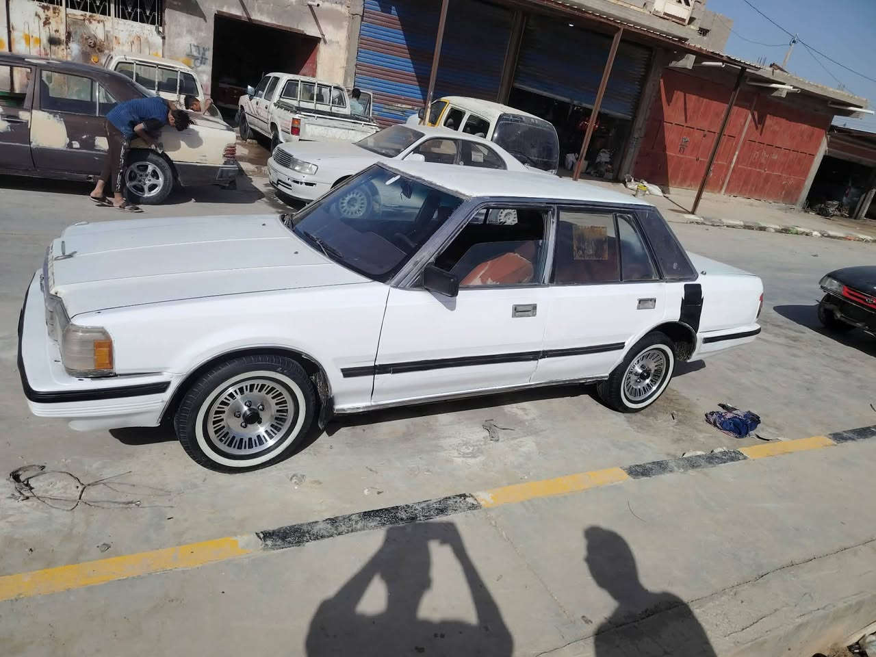 سوبر٨٥ مكينة وكير وحدادية تخم تاير جاهزه رقم بغداد تحويل ثاني يوم السعر ٤٠ سنوية ٢٠٣١ تحويل ثاني يوم مكانهه ذي قار النصر مكلف بلنشر الشاصي مكفول ***********.        *********** السياره جاهزه
