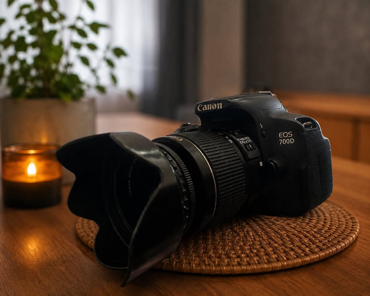 � للبيع كامرة
Canon EOS 700D

الكامرة نظيفة جداً ، مناسبة للتصوير الاحترافي وصناعة المحتوى والفيديوهات.

تدعم تصوير Full HD وشاشتها لمس متحركة (قلاب) ، وياها عدسة كانون الأصلية 18/55 مع شاحن اصلي مع بطارية مع حزام كتف مع حقيبة كانون مع هود عدسة.

✅ مناسبة للمبتدئين والمحترفين

✅ تصوير صور وفيديو بجودة عالية

✅ فوكس ممتاز وألوان حلوة

✅ استخدام شخصي شترها قليل 

للاستفسار :*********** او خاص موجود
