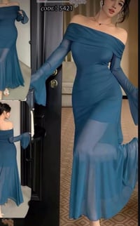 فستان • شيفون مبطن • قياس ٤٢-٤٦