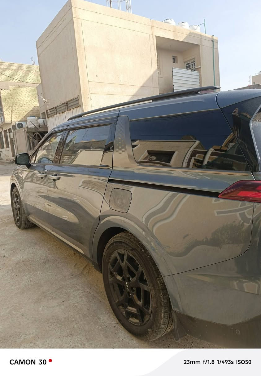 السلام عليكم
كيا كرنفال 2025 برستيج وارد امريكي صور الحادث مرفقة
بل منشور السيارة ترقيم جديد بغداد بأسمي تحويل مباشر

المواصفات: بصمة / بصمة ابواب / تشغيل عن بعد
رادار امامي / رادار جانبي / كشنات جلد / كشن كهرباء
تدفئة كشنات /7 راكب / 6 سلندر 3500
ماشية 18386 km / هندبريك بصمة / اوتو هولد 
مود درايف / بيبان كهرباء / تحديد مسار / قيادة الية
حساس خلفي / ويل كب / اشاير بل مري/فتحات سقف 2
امامي LED / لايت زنون / شاشة كبيرة / كامرة دوارة
فول تحكم ستيرن / 3 قطع تبريد مركزي / كشنات VIP
بلوتوث / AUX / ABS / USB /شحن واير لست 
المكان كربلاء شارع أحمد الوائلي
السعر:خاص 
للتواصل والأستفسار ***********
