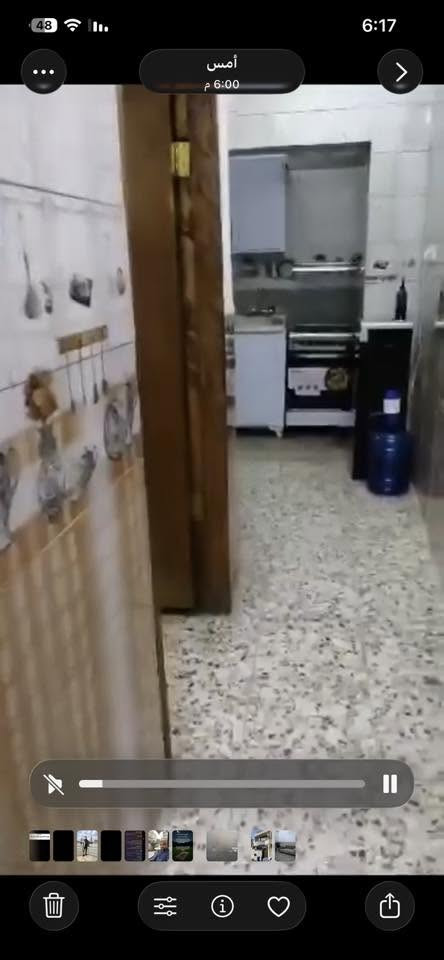 سلام عليكم بيت م 50 طابقين زراعي 25 مقابيل طابو العنوان بلديات قرب شارع المصراف ‭***********‬
