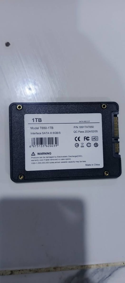 هارد ssd  1BT السعر ٥٠ الف مع التوصيل


**إذا كنت صاحب هذا الإعلان وتريد حذفه لأي سبب، رجاءا أرسل رسالة إلى الدعم الفني**