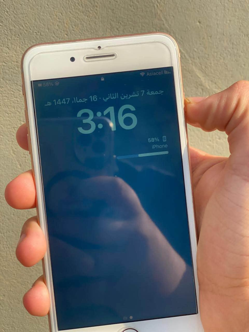 السلام عليكم 
ايفون 8بلص جهاز نضيف 80/100
امبدل بطارية فقط مصار شي من بدلتها
ذاكره 256
تك سيم بصمه شغله جهاز فول نضافه 
للبيع او للمراوسه الاستفسار خاص او اتصال على هاذا الرقم ***********
الي يحجي بل سعر لايفوت يعلق اني هاذا السعر قفل لين جهاز نضيف200قفل🔒
