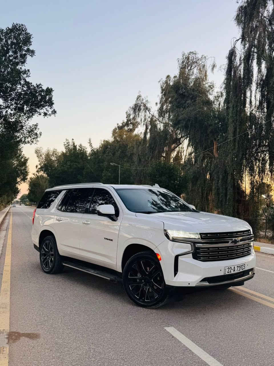 للبيع او مراوس 
السلام عليكم

تاهو LT

موديل : 2023
ماشية : 53الف 
المواصفات 
بانوراما 
بصمة
بصمة ابواب 
تشغيل عن بعد 
تحكم ستيرن جهتين 
كروز سرعة 
رادارات 
تحديد مسار 
قيادة ذاتيه 
شاشة 
كاميرات 360 درجة 
كشنات كهرباء 
كشنات جلد 
كشنات تدفئه 
كشنات الخلفيه منفصله 
كشنات الخلفية كهرباء 
اناره داخلية LED
لد امامي 
لايت زنون 
بلوجكتور زنون 
ستيرن هيتر
دوسات 
3 قطع تبريد 
نظام اطفاء 
مري شفط كهرباء 
سستم صوت سماعات 
حساسات امامية + خلفيه 
صندوك  كهرباء 

تو ويل 
مكينة 8 سلندر 

5300

الون : ابيض صدفي

(رقم اربيل  الجديد مشروع وطني بأسمي )

الحادث : بنيد + جاملغ نفسه راجع بارد وجاملغ خلفي بارد 

( صور الحادث مرفقة ) 

العنوان: بابل مسيب هاتف ***********
