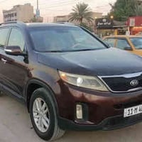 كيا سورنتو 2014 وارد امريكي حادثها بارد كد شبر فوك الايت الأيمن مكفولة...