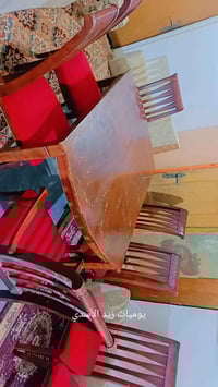 ميز طعام كويتي • ٨ كراسي • كرمة علي البصرة