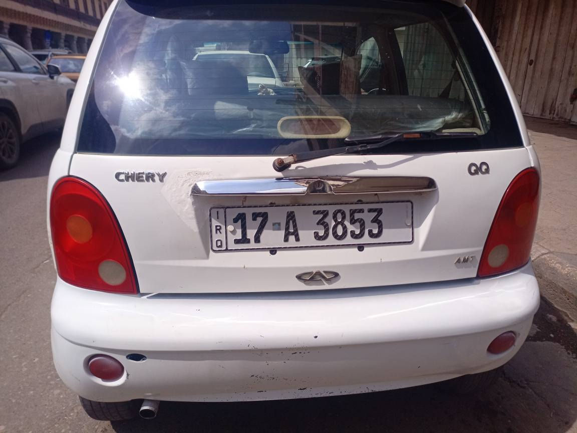 شيري كيو كيو 2013 سياره محرك نضيف كير اوتماتيك بحاله ممتازه داخل نضيف تحويل ثاني يوم وين متريد سنويه جديده رقم انكليزي السعر 25 وبيه مجال بسيط للاتصال *********** بغداد حي القاهره بغداد, العراق
