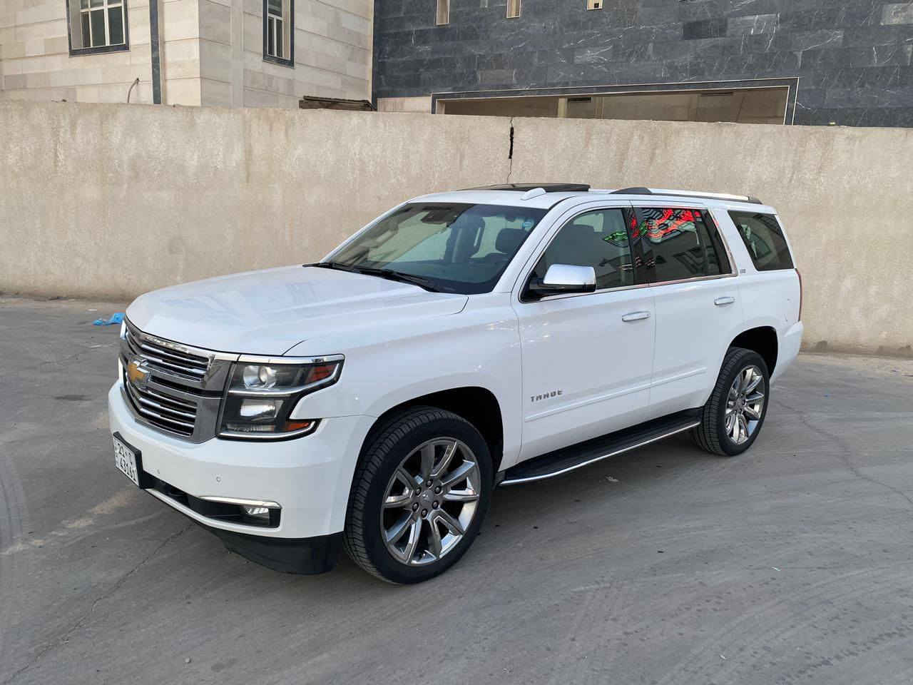 تاهو2015 LTZ خليجي سياره جديده بمعنى الكلمه رقم سليمانيه الدولي مكفوله من الضربه والصبغ والتبديل مكينه وكير مامفتوحات ع وضع الشركه السعر 350 مجال 
للاستفسار*********** مكان السياره بصره
