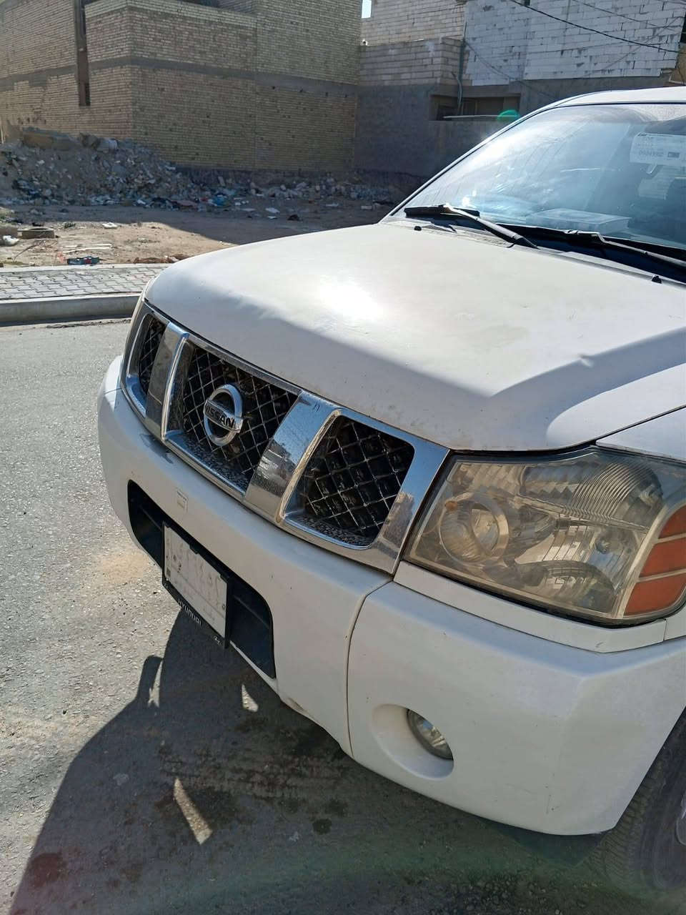 السلام عليكم نيسان ارماده مديل 2007 سياره حلو محرك كير خير من الله حداديه اماميه خلفيه خير ***********11 الله السياره نضيفه بشكل تبريد شغال العنوان كربلاء
