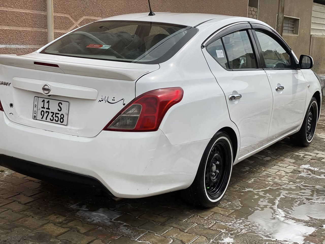 السلام عليكم نيسان سني مديل 2022 
مكينه كير مكفولات تخم تاير جديد
صدر جديد تبريد ثلج بيها بارد شويه بل جنطه
وبارد جاملغ امامي سياره جديده وجاهزه 
مكاني بغداد سعرها ١٠٨   اب اسمي تحويل ثاني يوم
المو شراي لا يتصل 
رقمي ***********
