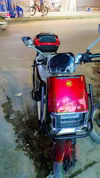 دراجة شحن للبيع 6بطاريات موديل 2025فيها نظام Rفيها نظام انذار سرقة وقف...