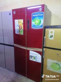 ثلاجات اربع بيبان للبيع العدد 2 نضيفات كلش نظافة فول النوع شركة الحافظ...
