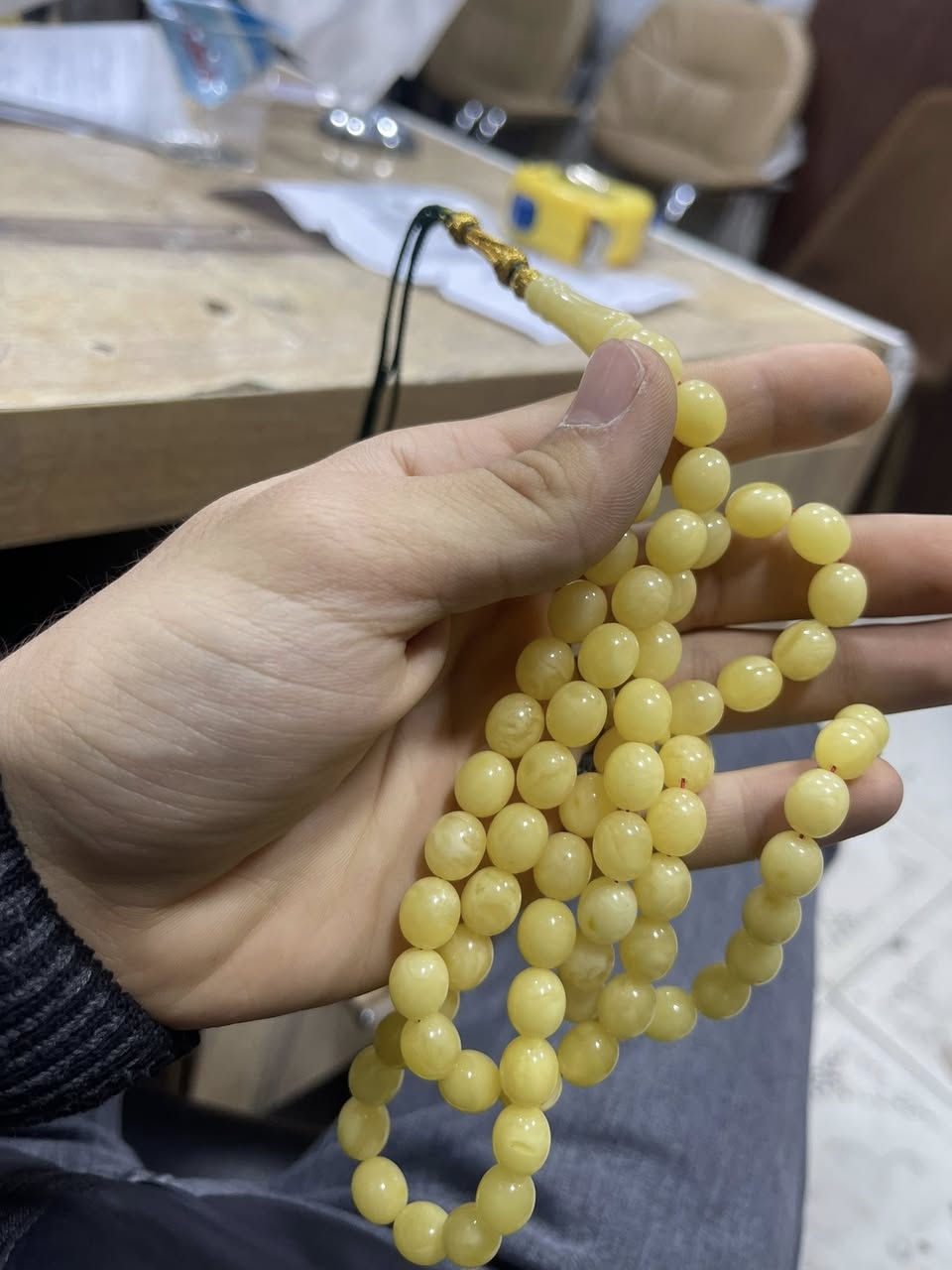 شوفولي جمال هاذا المسباح السوبر
مسباح كهرب كصة بيض الحمام سوبر افحص وين ما اتريد بل ذمة شاهد ستندر سيراميك مشجر وزن المسباح 41غرام تلبس بل رقبة خامة مرتاحة جميلة السعر300$دولار

مكاني البصرة وعندي توصيل للمحافظات الي يحب المو شراي لا يراسل رجآ ***********تلفون
