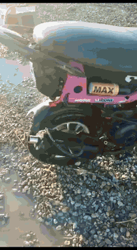 دراجهMax للبيع مزوده بوشه55 + ويل نجمه ودبالت رياضي وصالنصه FMسعر325وب...