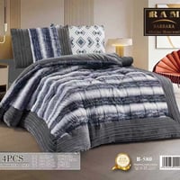 لحاف ارنبي • 4 قطع • 220x160