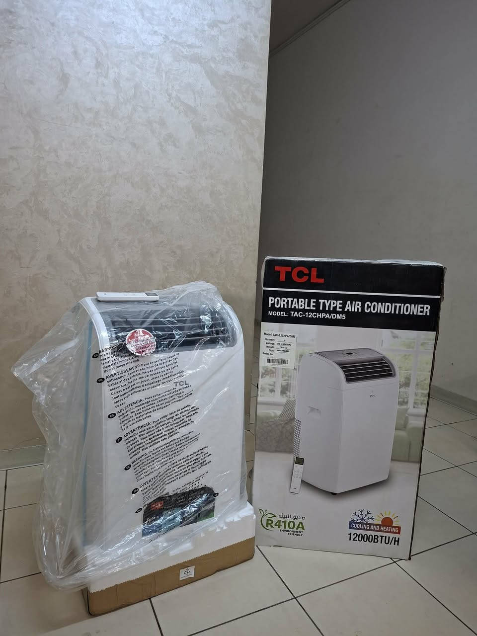 سبلت ارضي ماركة TCL أصلي
واحد طن تبريد ثلج 
جديد بالكرتون غير مستخدم
السعر ٣٥٠ الف وبي مجال بسيط


**إذا كنت صاحب هذا الإعلان وتريد حذفه لأي سبب، رجاءا أرسل رسالة إلى الدعم الفني**