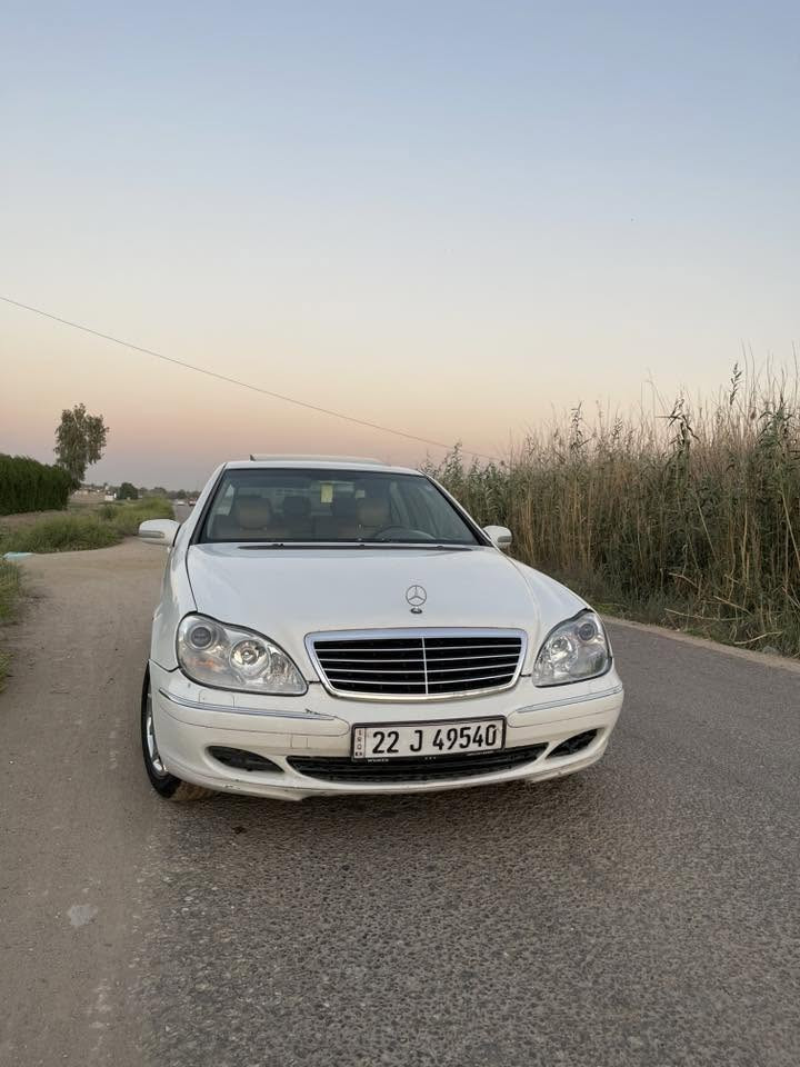 مارسيدس غواصه S500    (8سلندر اصل)
موديل 2002 
رئاسي باب طويل 
رقم أربيل نكليزي دولي
فول مواصفات مفوله للاخير
تحكمات ستيرن كشنات كهرباء
فتحه سقف 
ويل ستيل كروم 
مكينه وكير بشرط
حداديه جديده 
تخم تاير جديد

*السياره بيه اماكن صبغ اثر شخوط (بدون حادث)

سعر 110$ 

مكان السياره بابل-قضاء القاسم
***********

