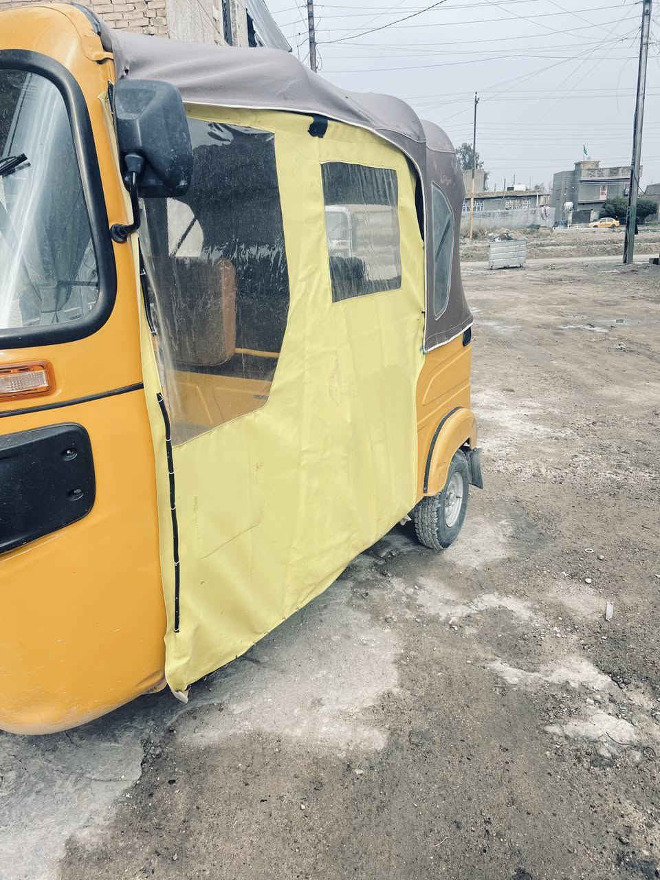 سلام عليكم تكتك للبيع موديل 2021 شهر الثامن مرقم بغداد  التكتك معمرة دوسات تجفيت جديد 
السعر 8250
مكاني سبع البور ***********
