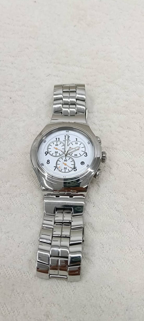 For Sale Original Watch Swatch YOS451 Leather Strap Chronograph Men's Watch
For size 47 Made In Swiss 
بيع ساعه سواتش اوريجينال سويسري فرنك بحاله الفبريكا اوستيك اوريجينال كامل العدد ١٠ عوقل قفل اوريجينال ساعه بيتي ولا يوجد بها اي صيانه وارد من امريكا للتواصل عبر الماسينجر او الاتصال على الموبيل ٠١٠٦٧٤٩٦٢٨٢


**إذا كنت صاحب هذا الإعلان وتريد حذفه لأي سبب، رجاءا أرسل رسالة إلى الدعم الفني**