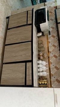 كاونتر • نظيف • مرمره مفطوره