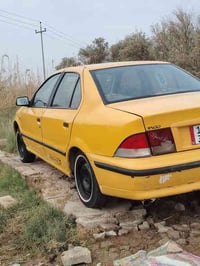 سمند موديل 10 للبيع مصفره هيه وغرامات سياره حلوه ما ناقصه مكينه وكير خ...