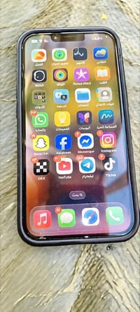 آيفون 13 ١٢٨ • بطارية ٨٦ • ويا الكارتون