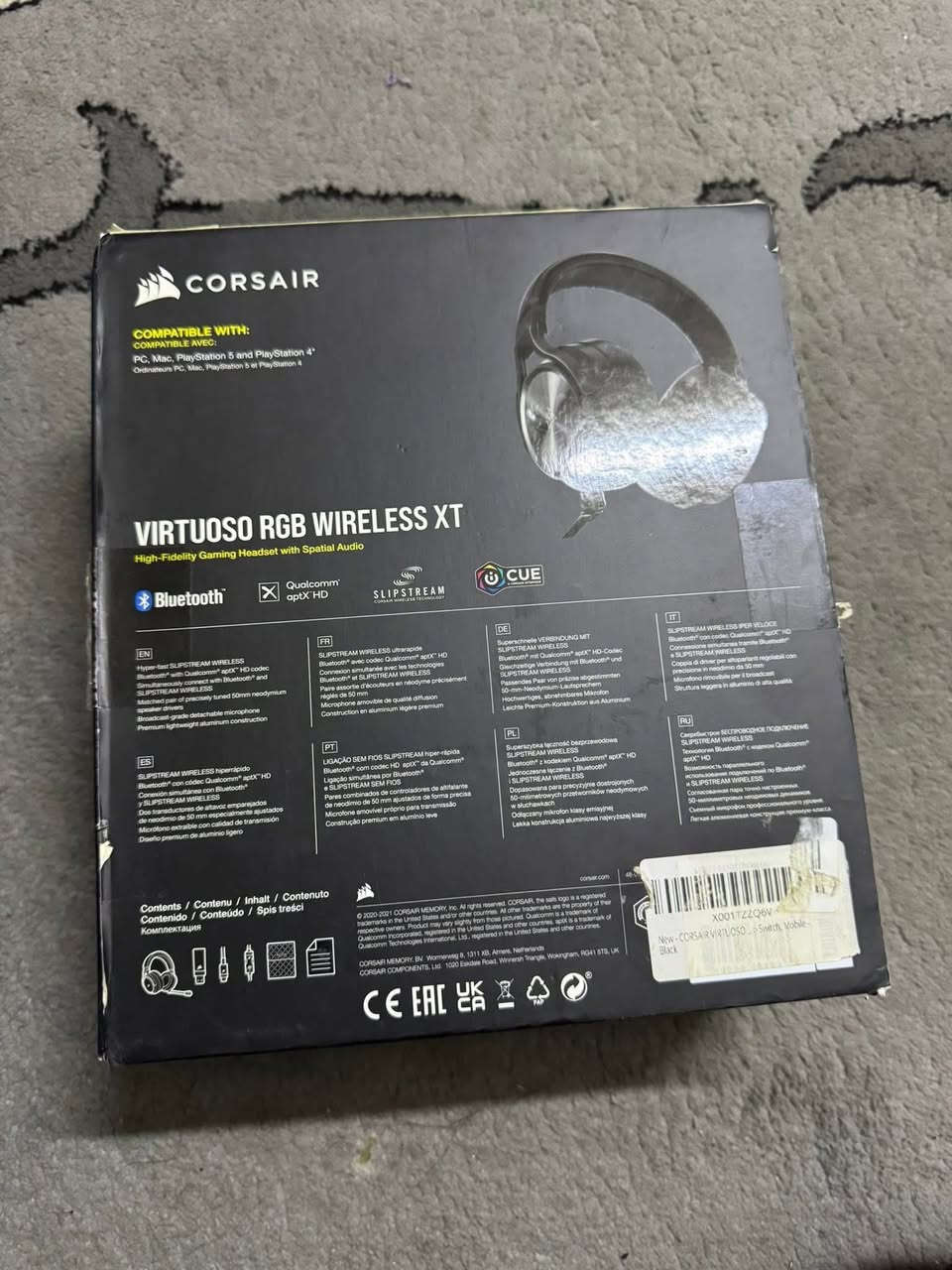 VIRTUOSO RGB WIRELESS SE
القطعة جديدة الكارتونة مو مالتها السماعة مفحوصة شغالة مابيها اي مشكلة السعر ٧٠ الف


**إذا كنت صاحب هذا الإعلان وتريد حذفه لأي سبب، رجاءا أرسل رسالة إلى الدعم الفني**