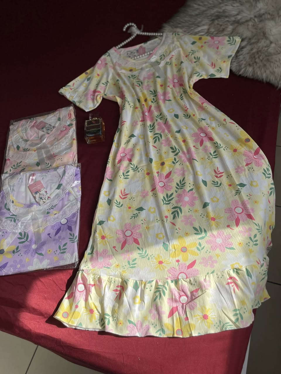 اخر قطع حبايب قطعه ب ٧ و ٢ ب ١٢ 
خامه كريشه بارده تجننن 
قياس فري سايز من وزن ٤٠ الى ٨٠


**إذا كنت صاحب هذا الإعلان وتريد حذفه لأي سبب، رجاءا أرسل رسالة إلى الدعم الفني**