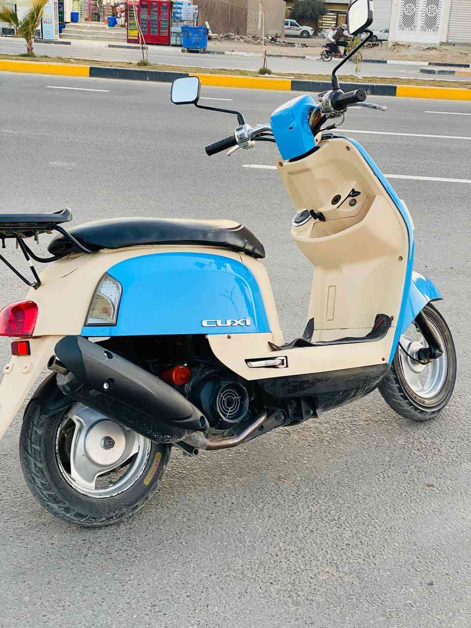 سلام عليكم ماكس بوليسي دراجة خير من الله شلعة و معدل دراجة كهربائيات كاملة عداد و كيج بانزين اضوية اشاير كلة شغاله بيها سلف رياضي وصالنصه اف ام دراجه مامفتوحه سعر 800 بيها مجال مكاني كربلاء شهداء سيف سعد ***********
