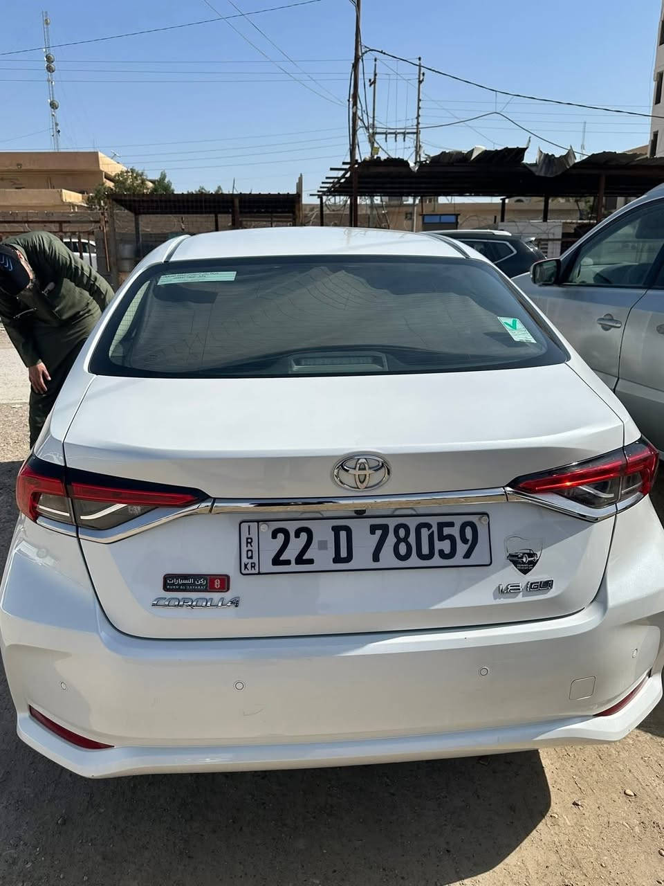 السلام عليكم كورلا وارد خليجي كامل المواصفات موديل 2022 سايز الضرر بارد بدون صبغ باب السائق الضرر فقط موجود بالصور ماشيه 150Km السعر 165$. وبيها مجال العنوان : الرمادي للتواصل ع الرقم 
***********
