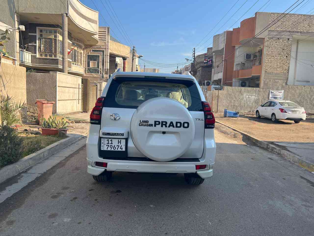 برادو موديل 2020 خليجي
سيارة ماشيه 79 الف وقابل للزيادة
سيارة فول مواصفات ومكفوله كفاله عامه
السعر 41,500 الف 
موقع بغداد 
للاستفسار ‭0771 141 1133‬
