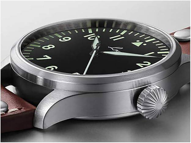 قطعه نادرة  🚨
الساعة الالمانية الفاخرة laco 
⌚ Laco Flieger Automatic – German Pilot Watch

ساعة طيار ألمانية أصلية تجمع بين التصميم العسكري الكلاسيكي والدقة السويسرية.
المواصفات الأساسية:
🇩🇪 صنع في المانيا – Made in Germany
⚙️ حركة أوتوماتيك Miyota 821A (بدون بطارية)
🔮 زجاج Sapphire مقاوم للخدش
💧 مقاومة ماء 5 ATM
🧭 طلاء Super-LumiNova C3 – قراءة واضحة في الظلام
🛡️ هيكل ستانلس ستيل كامل
🪶 سوار جلد طبيعي فاخر بعرض 20mm مع مسامير معدنيةر 

الحالة :جديد open box ✅
للحجز والاستفسار ***********
🚚متوفر توصيل جميع محافظات العراق
