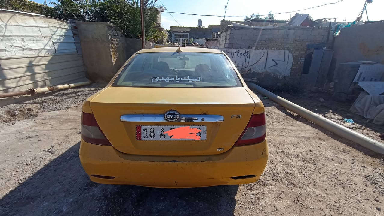 سياره BYD اف ثري للبيع موديل 2011 بأسمي.  
الرقم بابل حله.  صاعده هزه بشهر السابع. گير عادي سويج.   بيه فقط الثاني يفلت.  تحويل ثاني يوم.  

السعر 33$ وبيه مجال

الاتصال على الارقام التاليه
***********
***********
