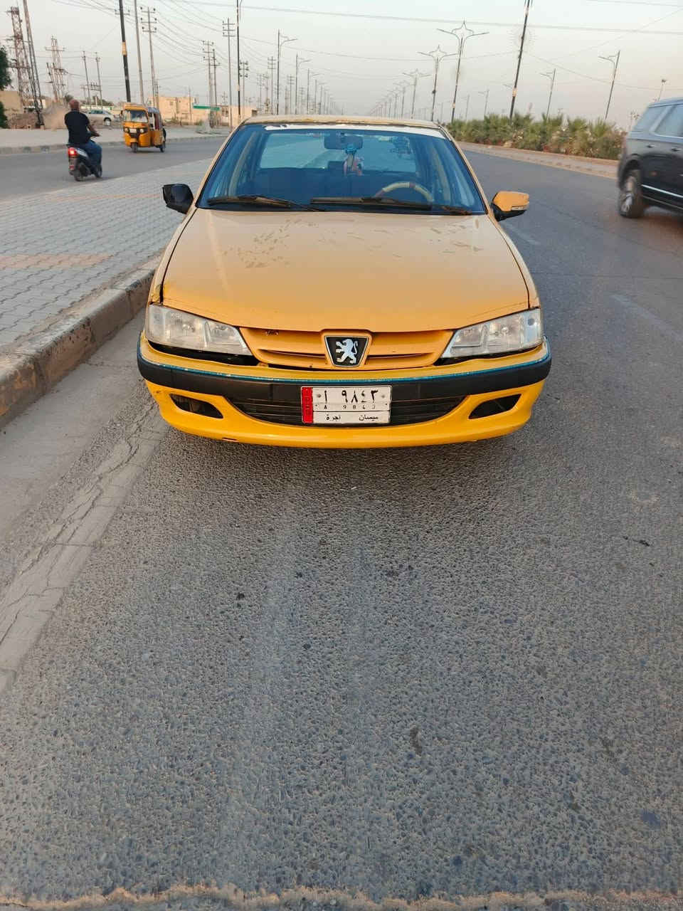 السلام عليكم بيجو البيع  السياره كير ومحرك خير من لله كهربائيات شغاله رقم ألماني  ميسان   عوزها ترتيبات   السعر ١٥ ورقه رقم الهاتف  *********** اتصال وتساب
