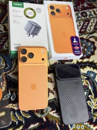 17 برو ماكس 256 ايسيم ملحقات كامله مع شاحنه وحافضات 2 اخو الجديد استخد...