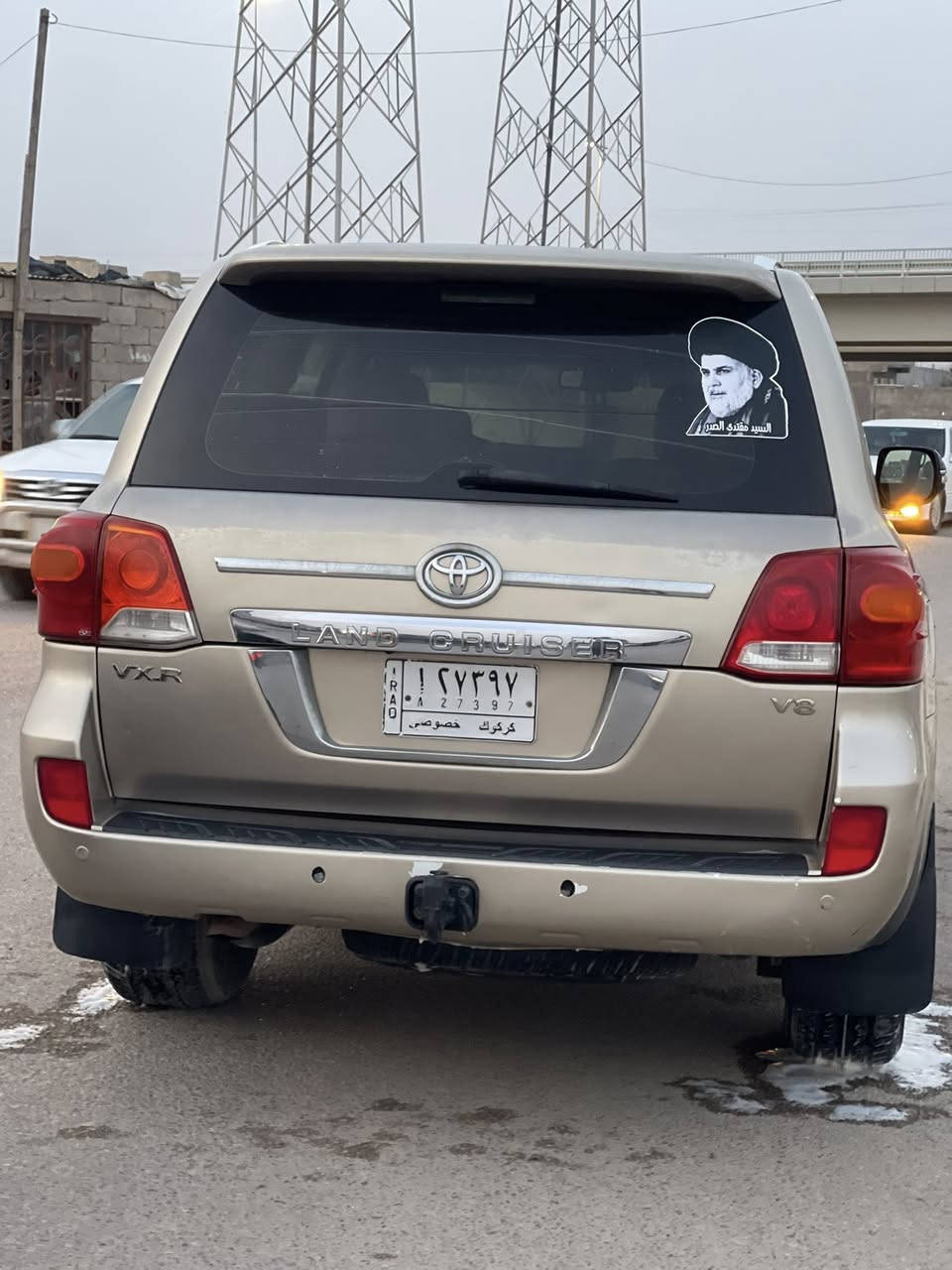 سياره  لاندكروز 2008 رقم كركوك مكفوله كفاله عامه حداده تخم تاير محرك كير كفاله مكينه 8( 4 بصمات) شوفت عينك السعر 250  ) رقم ( ***********
