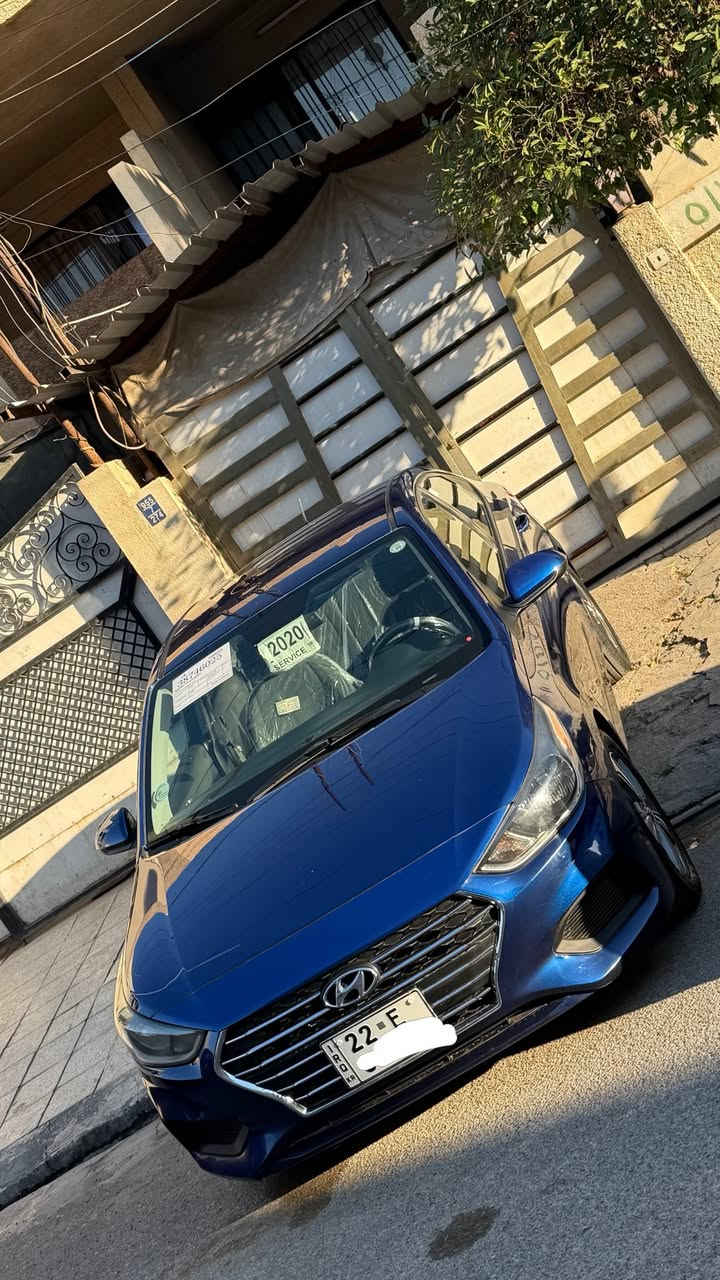 اكسنت 2020
اكسنت مديل 2020 
محرك 16 دوش 
السيارة ماشية 48miالف 
سيارة بيها قبغ صندوق مبدل وجاملغ امامي 
سيارة بدون ايرباك 
شرط التحويل باسمي
السعر 118 وبيها مجال 
***********
