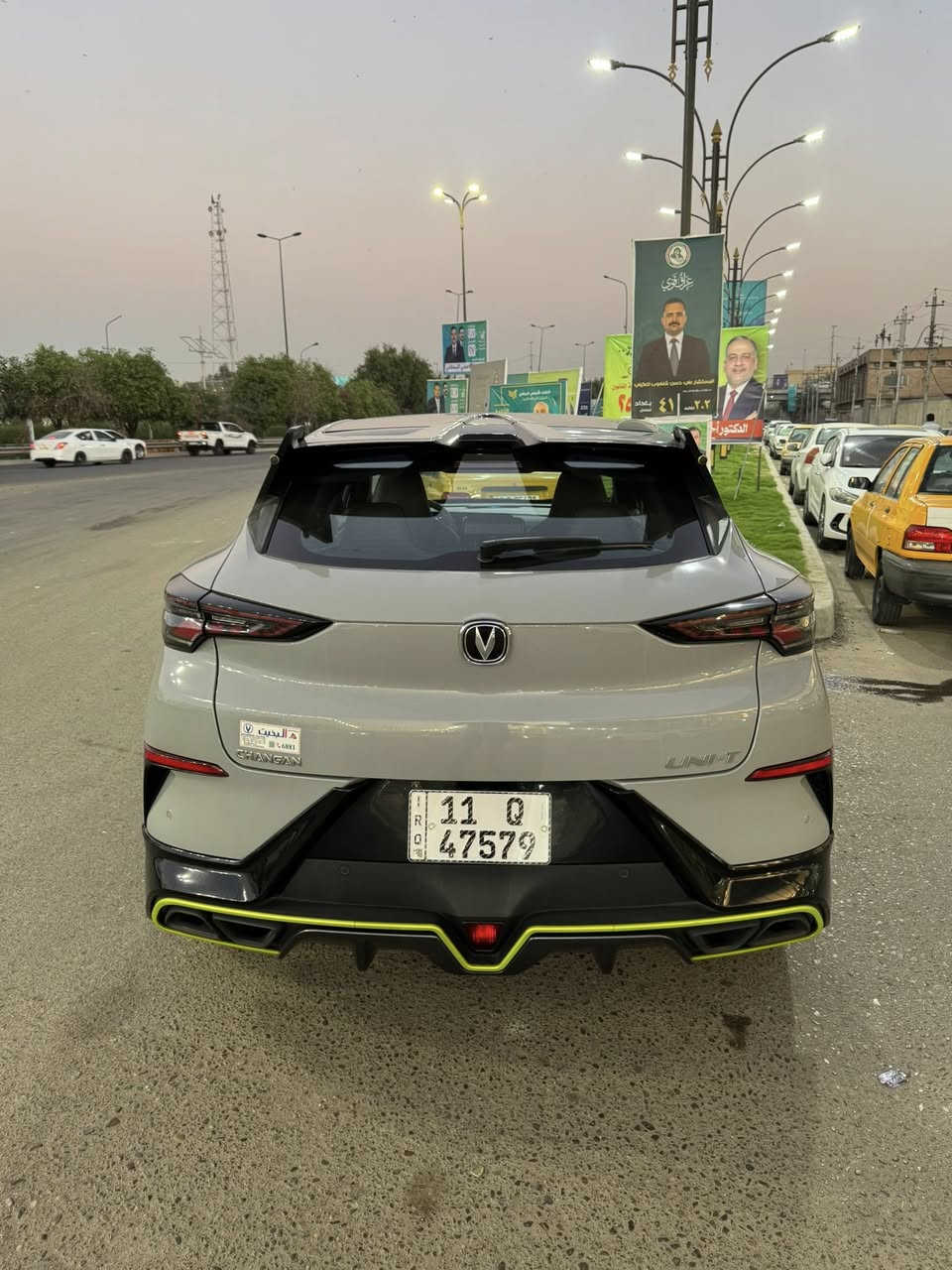 شانجان UNI-T 2025
مكفولة كفالة عامة من كلشي
ماشية 32 
مواصفاتها
بانوراما 
حساسات 
كامرات 360
مانع انزلاق 
مثبت سرعه
سياقة ذاتية 
رقم بغداد 
بأسم الشركة مدفوع منها نص المبلغ و باقي نص عليه لازم يندفع للشركة 
* المبلغ المتبقي يا اما يندفع كاش يا اما يتكمل اقساط كل شهر* 
السيارة نظيفة كلش مال بيت 
للاستفسار فقط واتساب متواجد ***********
