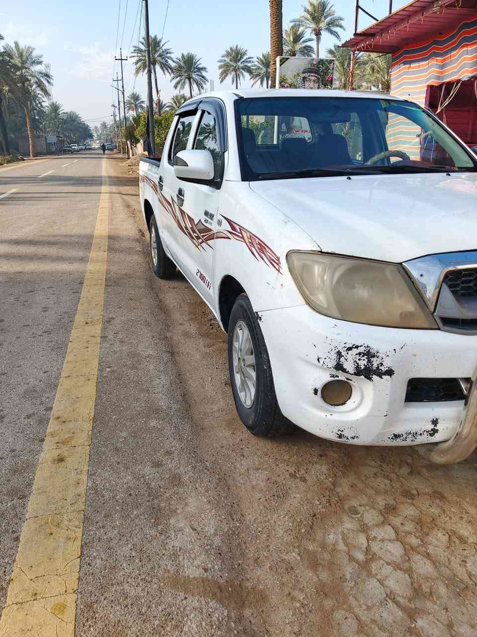 السلام عليكم
تيوتا هايلوكس 2006 محدثة  2014 تحديث نص 
رقم بغداد ،  العنوان بابل
للاستفسار ***********
