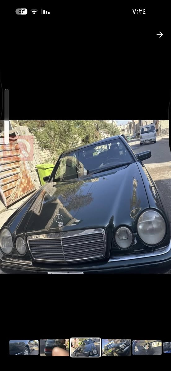 يا الله سياره مرسيدس E320 سياره حلوه وكامله من كلشي مصبرغه صبغ عام لاثر الجراد والصور قبل الصبغ موجوده اڤنكارد محرك V6 موديل 97 رقم بغداد تحول نفس اليوم التواصل للجاد بالشراء لقلة التواجد ***********
