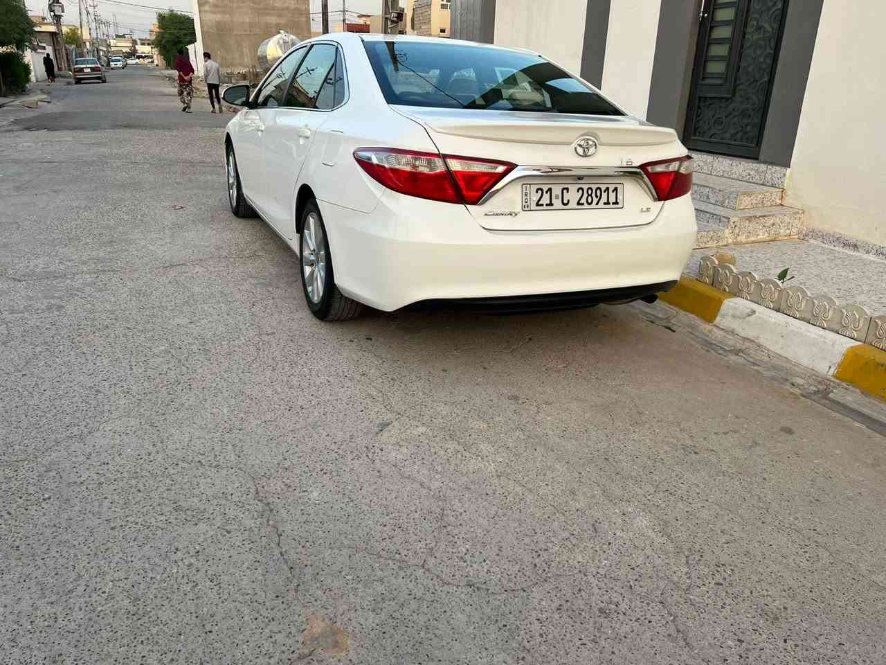 كامري 2015
مواصفات Le
رقم وسنويه كله جديد 
مكاني كركوك 
سعر 150 
للاستفسار خابر ***********
