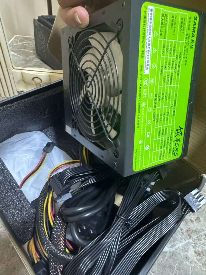 رام 16 g تردد 2666 السعر 65 الف
باور سبلاي 400w السعر 35 الف
مكاني بغداد او توصيل لاي مكان
القطع فاتحهن من حاسبتي لارض التطوير واي خلل مابيهن شرط الفحص
***********

