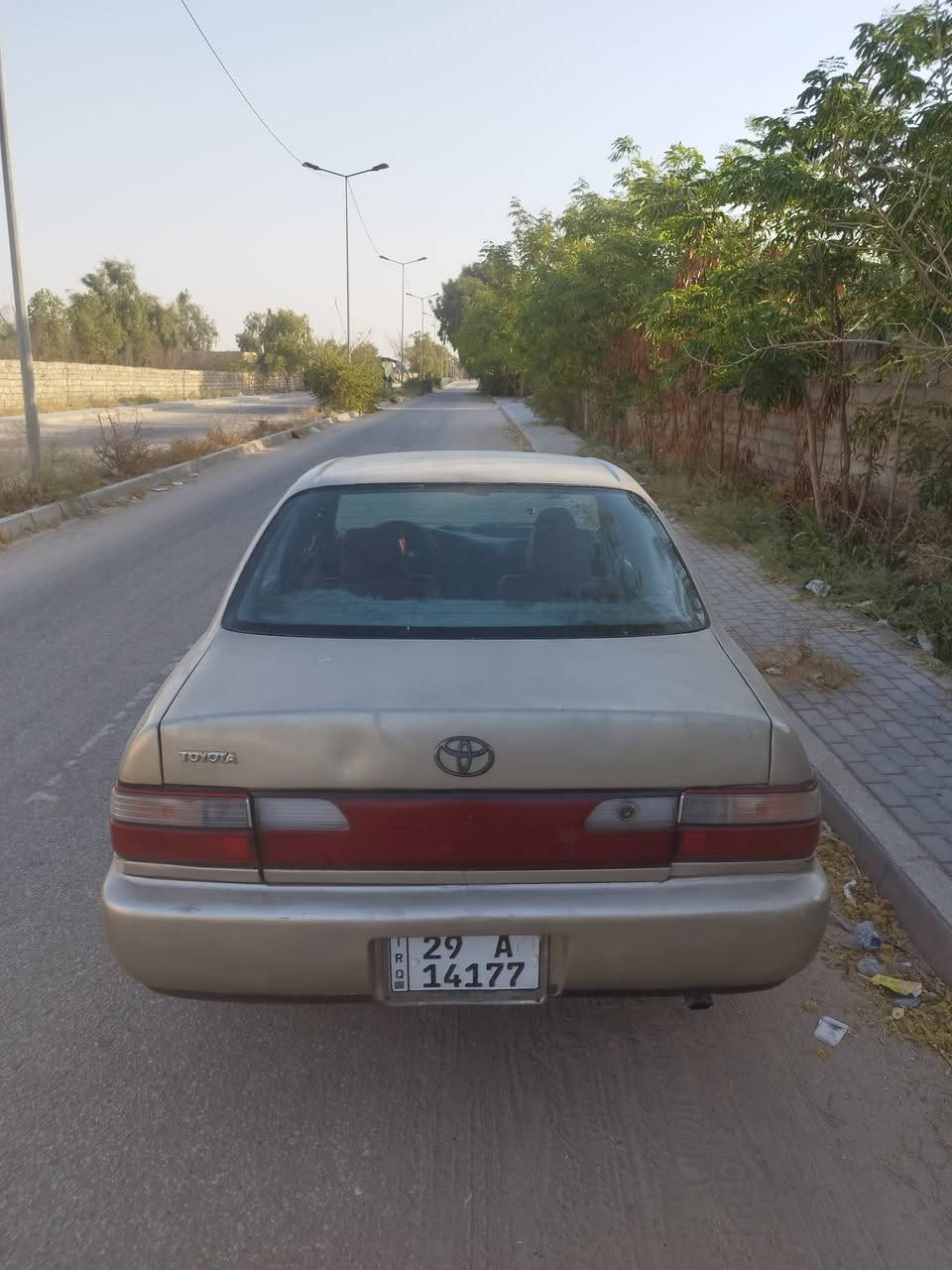 سلام عليكم كورلا موديل 91 سنويه لل29 السياره باسمنه عنوان كربلاء ***********السعر (42وبيها مجال
