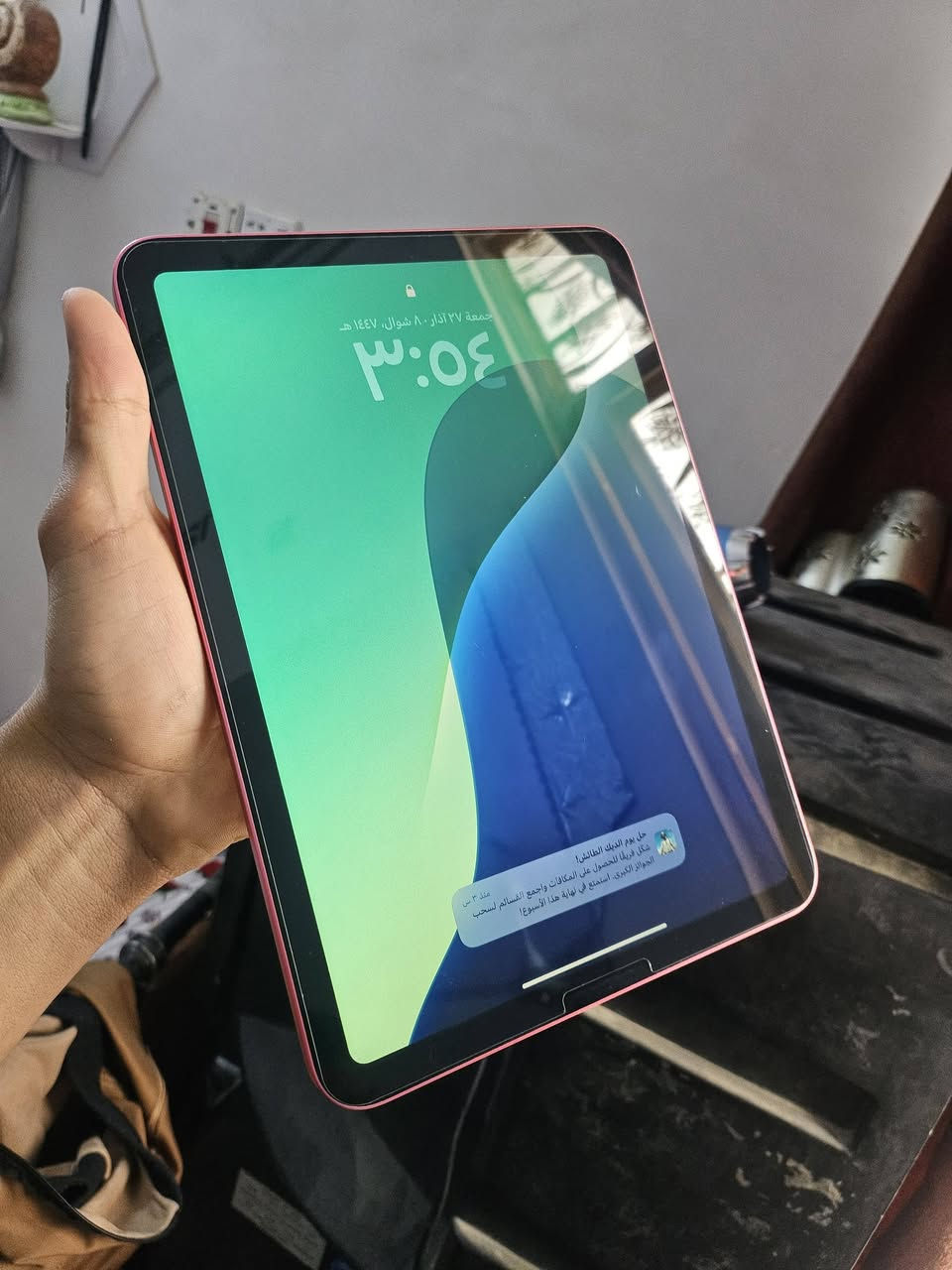 ايباد 10 مكفول سعر 350 مكان شعب ***********
