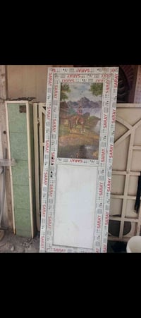 باب الألمنيوم جديد  80الف العنوان بغداد حي اور 07733371893
