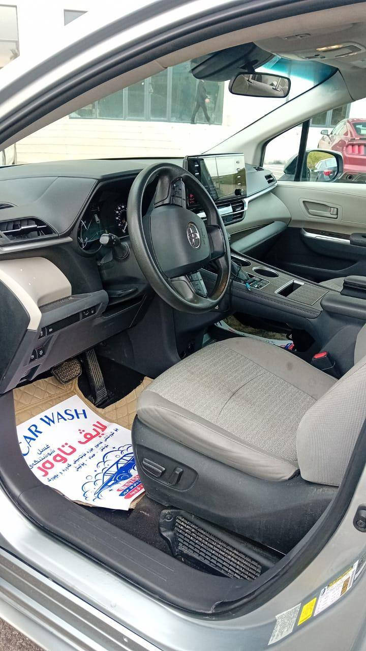 سيارة تويوتا سينا موديل 2022
اربيل عينكاوة
هايبرد رقم اربيل 

السيارة نظيفة اخذتها ورقمته على ايدي وارد امريكي

8 راكب

محرك 4 سلندر2500

كاميرا خلفية

تبريد 3 قطع

تحكم خلفي

3 أنظمة قيادة ( إيكو - سبورت -

نورمال )

سايد بريك بصمة

رادار خلفي

بصمة تشغيل

كرسي السائق كهرباء

حساس لايت عالي ناصي

شاشة لمس كبيرة

إنارة ليد

لايت زينون

أبواب كهربائية شفط

نظام صوتي مزود بدمامات في الصندوق

نظام التوقف الذاتي مانع تصادم

رادار أمامي

تحديد مسار

حادثها 3 قطع صبع بدون ايرباك 

تايرات جدد مع بطارية جديده

السعر 26,000$  دولار
العنوان اربيل عينكاوه
الاتصال على الرقم

***********
